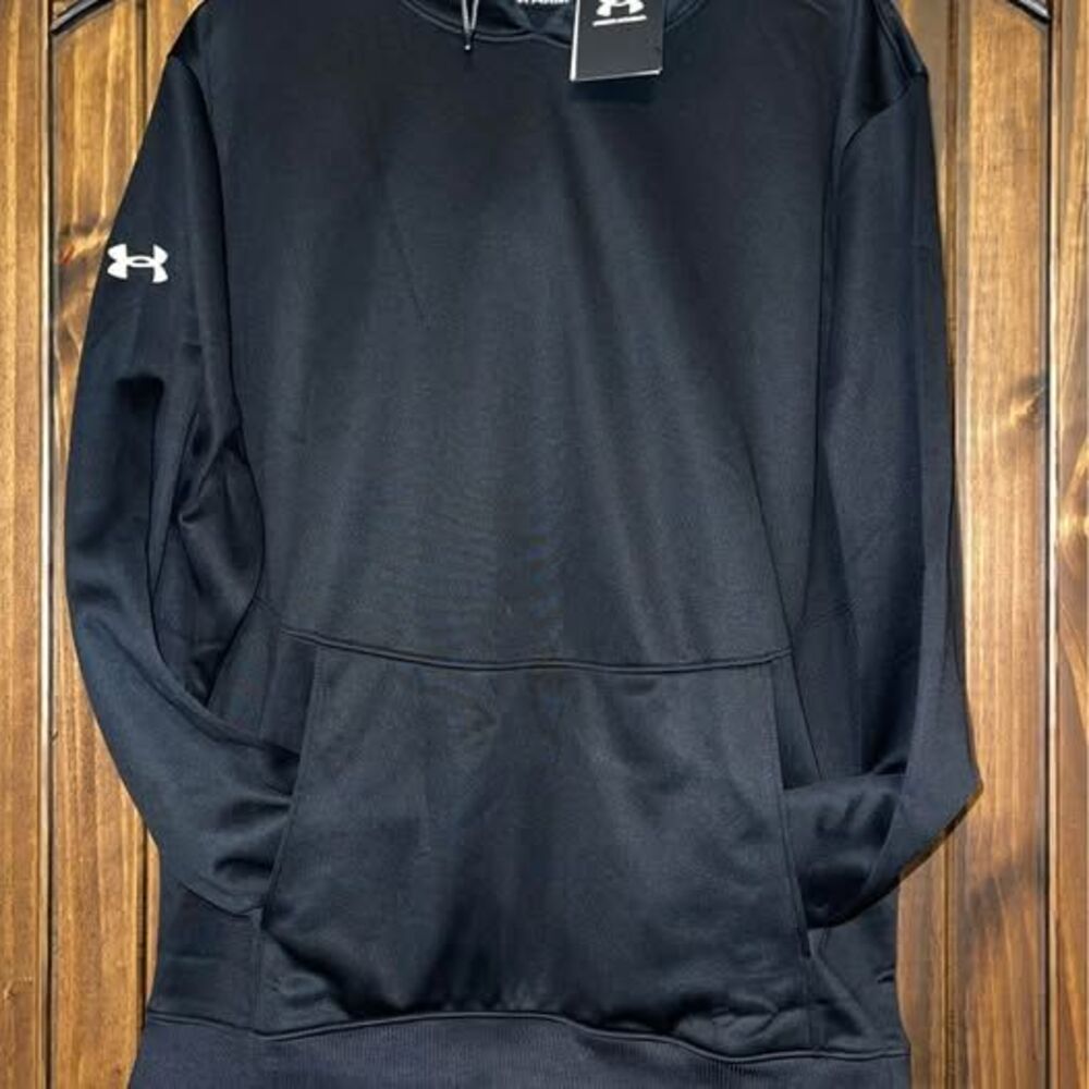 NEW Under Armour Men’s Large Storm Fleece Hoodie Pullover Black